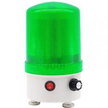 Alarma de Luz y Sonido con Volumen Ajustable 220V/24V/12V