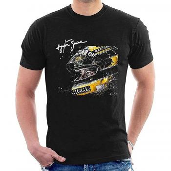 Ayrton Senna Casque T-shirt Homme Grand Taille