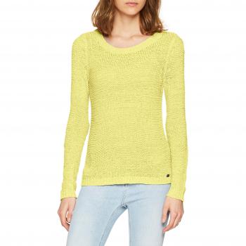 ONLY WEAR *15113356 GEENA Jersey Manga larga Mujer Amarrillo