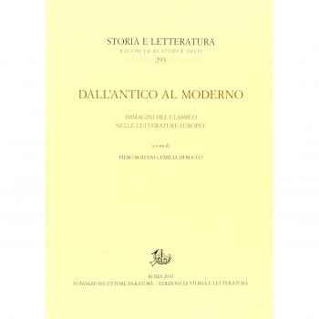 Dall'antico al moderno. Immagini del classico nelle letterature europee