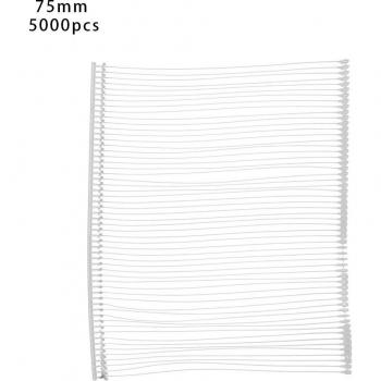 Attaches d'étiquettes Standard, 5000 pièces, blanches