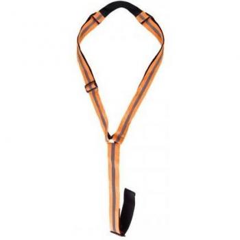 Martingale Équestre HyVIZ Taille Unique en Orange