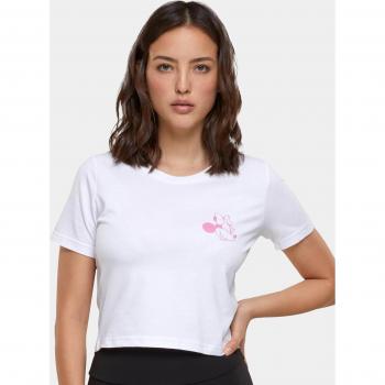 T-shirt A Maniche Corte Minnie Mouse Bianca