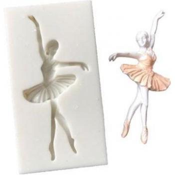 Cottura Dolce: Stampo Fondente Bianco “Ballet Girl” – DIY