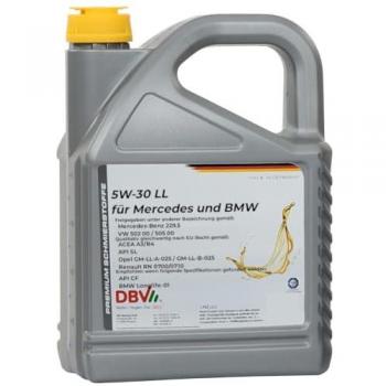 Mercedes/BMW DBV 5W‑30 Synthetik – 5 L Dose