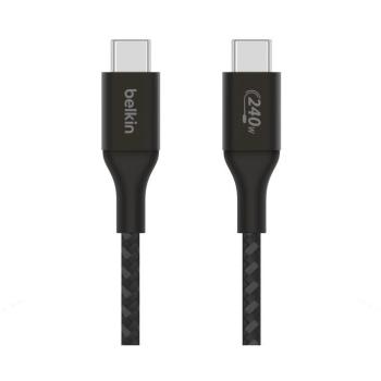 Belkin Boost Charge 240 W USB‑C kabel, 2 m – černé provedení