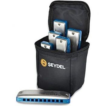 Seydel 1847 Session Steel Blues Harmonica Set Summer Edition