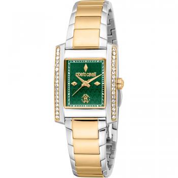 Golden Glow Quartz Wristwatch by Roberto Cavalli