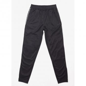 Bambino Pantaloni Tuta Nero Silver Fit Taglia 14
