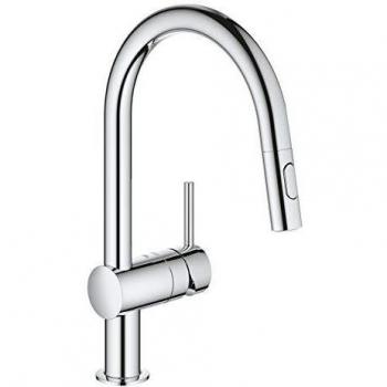 Grohe Mitigeur pour évier chromé avec bec orientable (32321002)