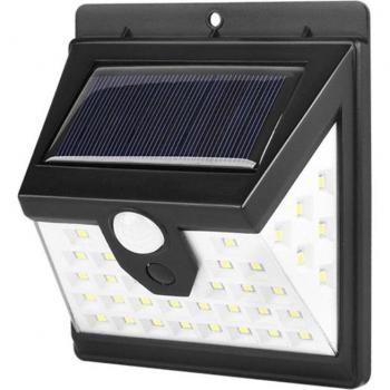 VKTECH LED Solar Wall Light with Motion Detection
