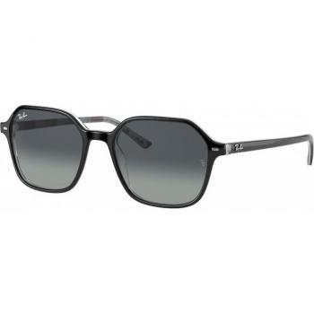 Ray-Ban RB2194 John 1318/3A Black on Chevron Grey-Burgundy/Light Grey Blue Gradient
