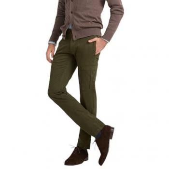 Pantalón cargo verde para hombre