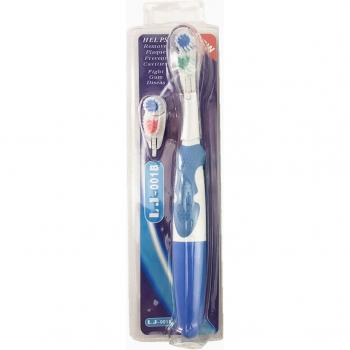 Electric Toothbrush with Extra Heads + 4734 Cross-Bristled Replacement Head