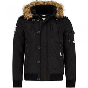 Lonsdale London Herren Winterjacke Jarreth schwarz