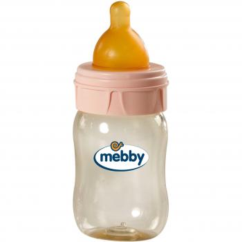 Mebby Biberon con Valvola Anticolica Rosa 150ml