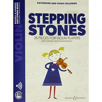 Stepping Stones: 26 Stücke für Violine und Klavier mit Online-Audiodatei