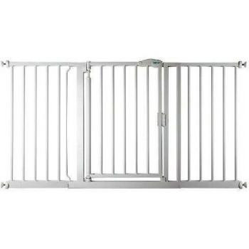 Barrière de Sécurité à Pression Safetots 147-154 cm Couleur Blanche