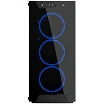 Armis AR7 TG Midi von SilentiumPC – ATX-Gehäuse, 4×120 mm Fans, 2 USB‑3.2‑A, 178 x 420 mm