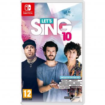 Juego Let's Sing 10 para Nintendo Switch