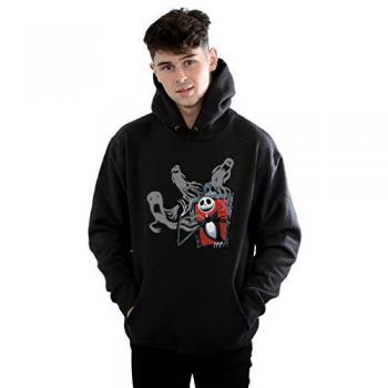 Disney Herren Nightmare Before Christmas Jack Ghosts Hoodie