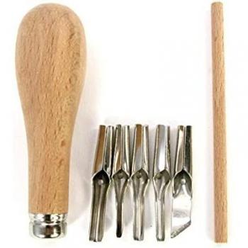 Lino Tools Set, 5 Assorted, 1 Set