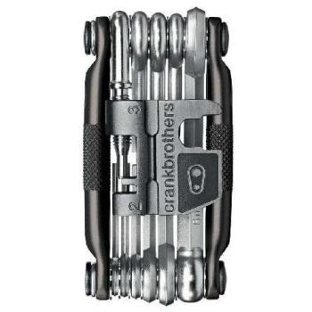 Black Midnight 17‑in‑1 Bike Tool Kit – Crankbrothers MTB Multitool