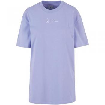 Polos Karl Kani Lila Pastel con Detalle Blanco