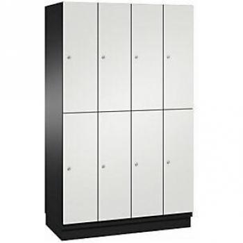C&P Cambio 8-Compartment Storage Locker with Rail