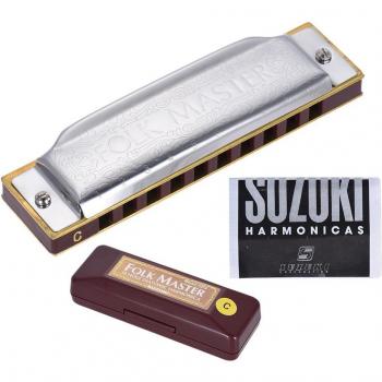 Folkmaster Blues Harmonica Key of D