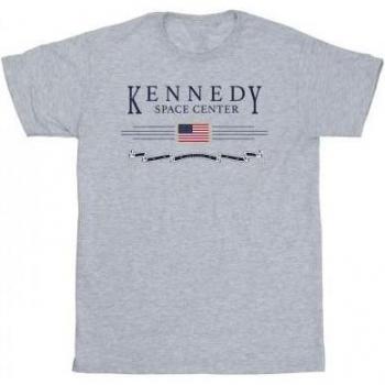 NASA Men's White Kennedy Space Center Tee