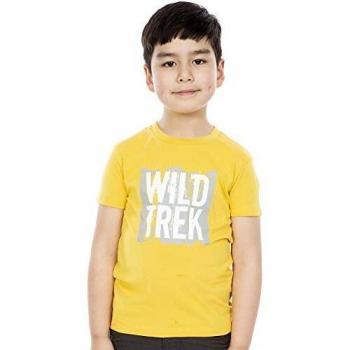 T-shirt garçons Trespass Zealous à séchage rapide, Luce Del Sole, 11-12 ans