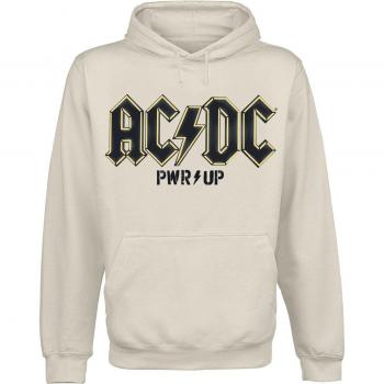 Sweat-hoodie AC/DC – PWRUP Angus Devil – tailles S–3XL – beige