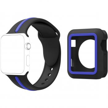 Cinturino Apple Watch 38mm, TOPsic Silicone Morbido Braccialetto Sportivo