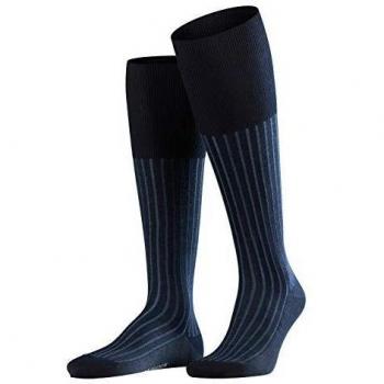 FALKE Herren Socken Shadow M, Blau, Größe 39-40