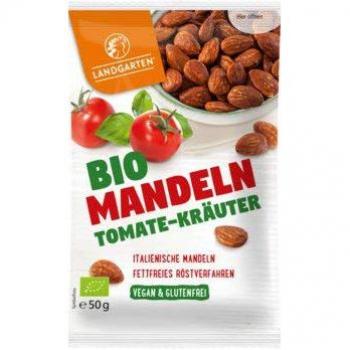 Bio Mandeln mit Tomate und Kräutern
