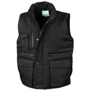 Bodywarmer Para Climas Fríos Result Mens 3XL Preta