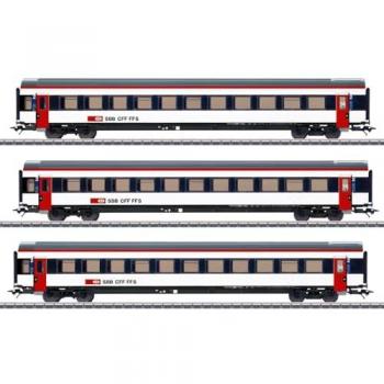 Märklin 3er-Set Reisezugwagen EW IV der SBB