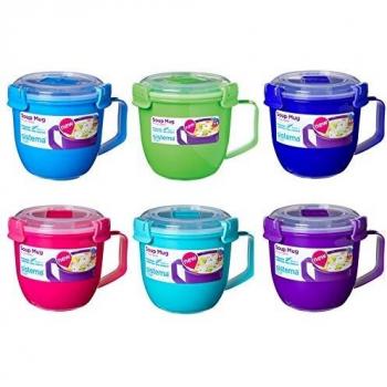 CrispServe 3‑Pack Soup Mugs – 565 ml