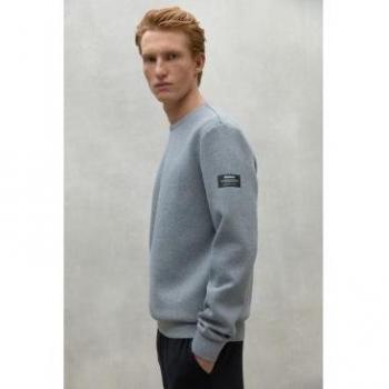 Felpa Ecoalf Arles Uomo Grigio Puro L