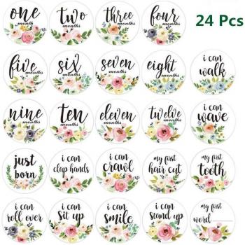 Self-Adhesive Baby Growth Stickers