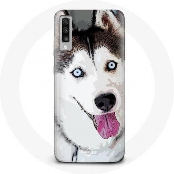 Blue-Eyed Husky Case for Samsung Galaxy A50