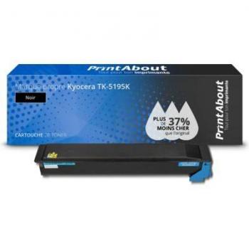 Tonnerie Noir PrintAbout compatible Kyocera TK‑5195K