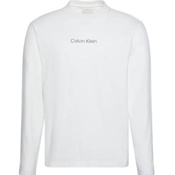 Calvin Klein Longsleeve „Standard Logo“ – LV04LD232G – Weiß – relaxed fit
