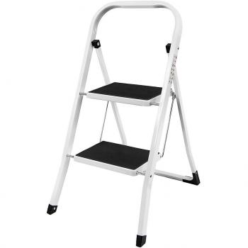 Anti‑Slip HomeVida 2-Step Heavy Duty Folding Ladder