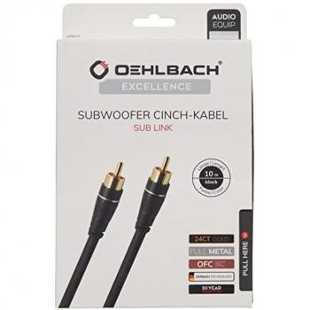 Oehlbach 10 Metros Cable Subwoofer