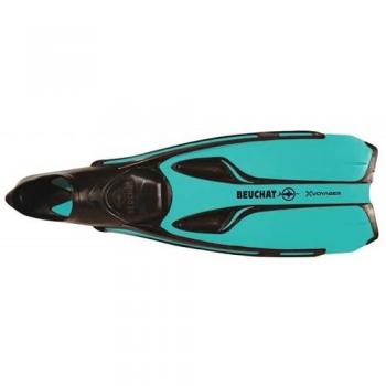 Aletas de Buceo Beuchat X-Voyager Azul y Negro para Adultos, Talla 42/43