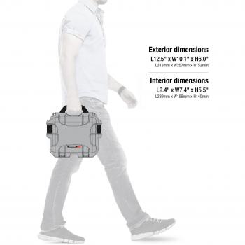 Nanuk 905 wasserdichtes Hard Shell Case mit Plüschfoamschaum-Inlay