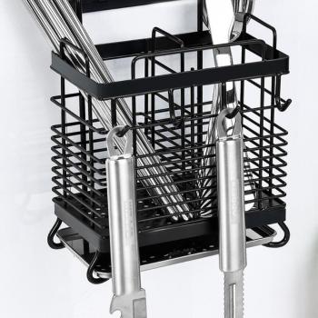 Wall-Mounted Cutlery Drying Shelf