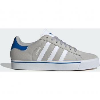 Calzado Unisex Adidas Campus Vulc Gris-Dos Original Blanco/Azul